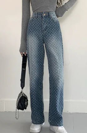 High Waist Wide Leg Jeans for Women