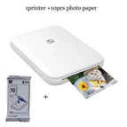Printer with 10 pcs of photo paper