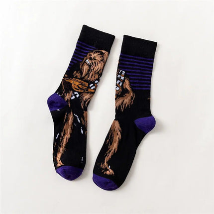 Star Wars Themed Socks, Long Socks - Lamarshop1
