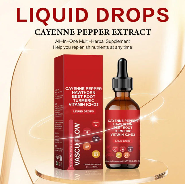 "Pepper vitality body care drops for wellness and energy support"