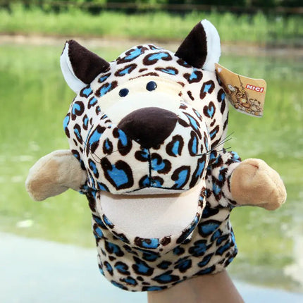 Plush Cartoon Animal Puppets for Early Education
