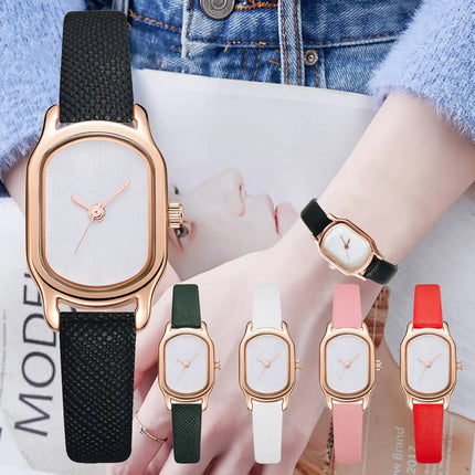 Trendy Women's Quartz Watch and Bracelet Set