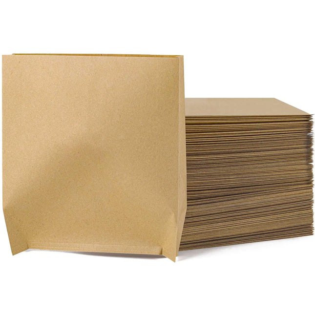 200 Pack Kraft Paper Sandwich & Cookie Bags Greaseproof Wax - lined Pastry Bags for Snack Treats Bread Baked Goods Fries Muffin (7x7.87x1.57 Inch) - Lamarshop1