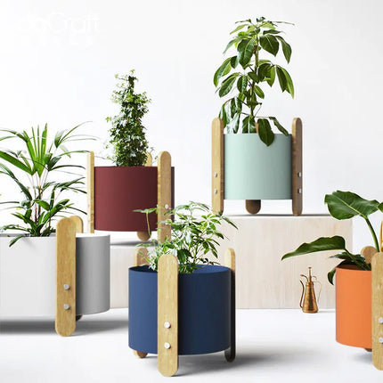 Nordic Iron Planter with Creative Minimalist Design - Lamarshop1