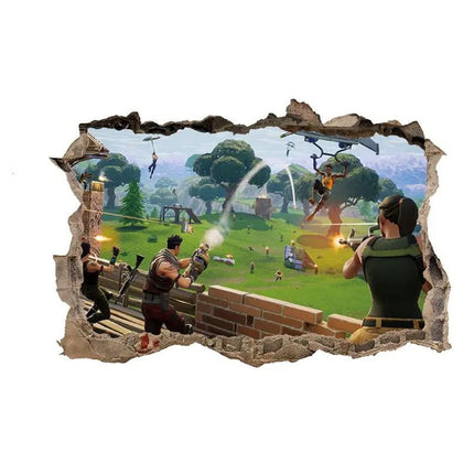 3D Fortnite PVC Wall Stickers for Home Decor - Lamarshop1