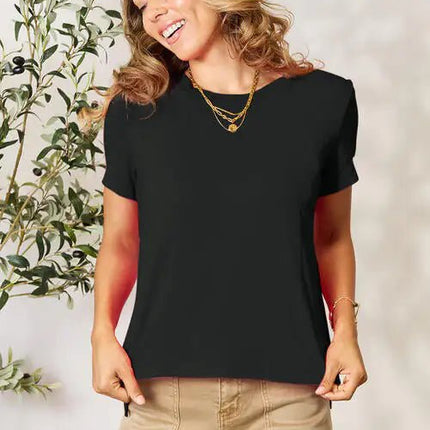 Essential Round-Neck Top-