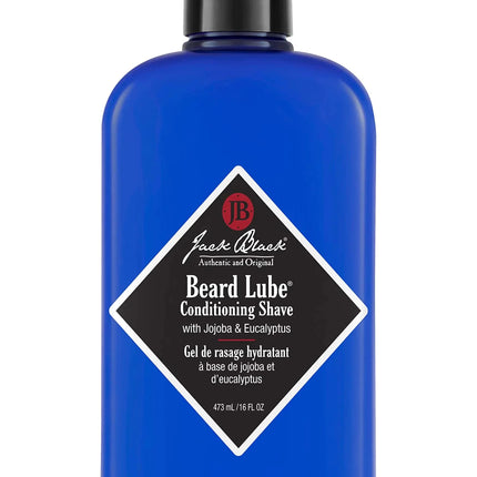 Jack Black Beard Lube Conditioning Shave - Mens Gifts Beard Conditioner for Men Beard Softener for Men Mens Beard Care Mens Beard Conditioner Christmas Gifts for Men Beard Gifts for Him 16 Fl Oz