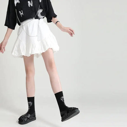 High - Waist Bubble Bud Cloud Skirt in Fashion Style - Lamarshop1