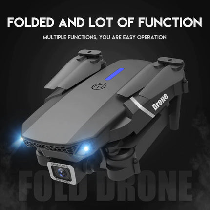 2023 New RC Drone With 4K HD Dual Camera WiFi FPV Foldable Quadcopter +4 Battery - Lamarshop1
