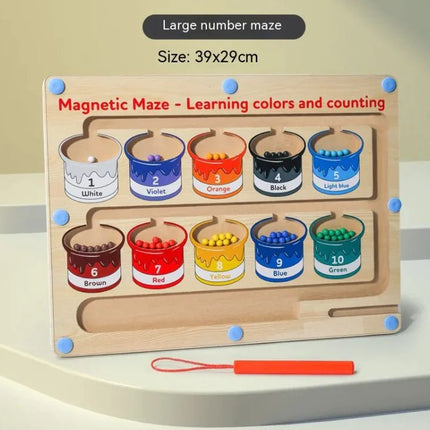 Digital Maze Wooden Puzzle