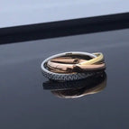 Three Ring Diamond Ring / No 8