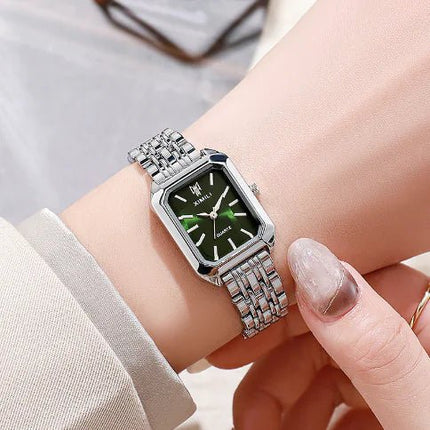 Women's Square Steel Strap Watch - Lamarshop1