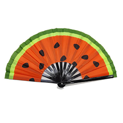 Fluorescent Bamboo Hand Fan - Lamarshop1