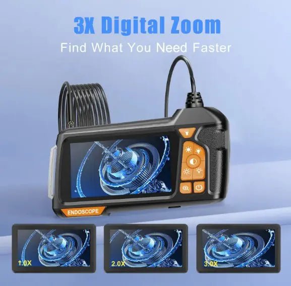Handheld Single Lens With Screen Endoscope - Lamarshop1