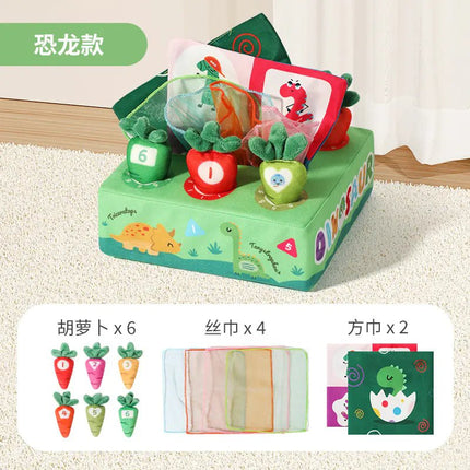 Plush Carrot Pulling Toy