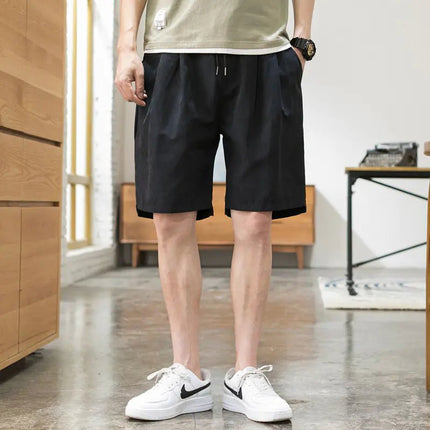 Trendy Loose Style Five - Point Pants - Lamarshop1