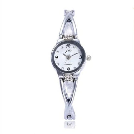 Waterproof Quartz Watch and Bracelet for Women