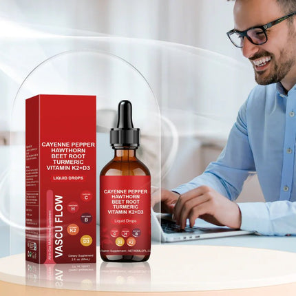 "Pepper vitality body care drops for wellness and energy support"