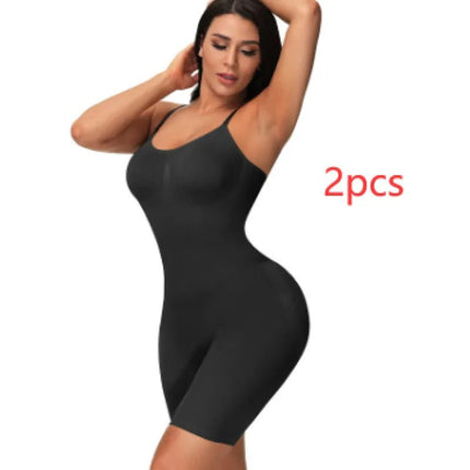 Women's Seamless Body Shaping Bodysuit Thin Elastic Body Shaping Bodysuit Wholesale Tight Tummy Tummy - Lamarshop1