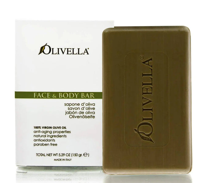 Bar Soap 100% Virgin Olive Oil Face & Body Olivella 5.29 oz Bar Soap - Lamarshop1
