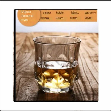 Whiskey Glass Crystal Cup - Lamarshop1