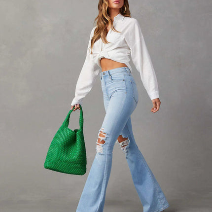 Wide-Leg Jeans